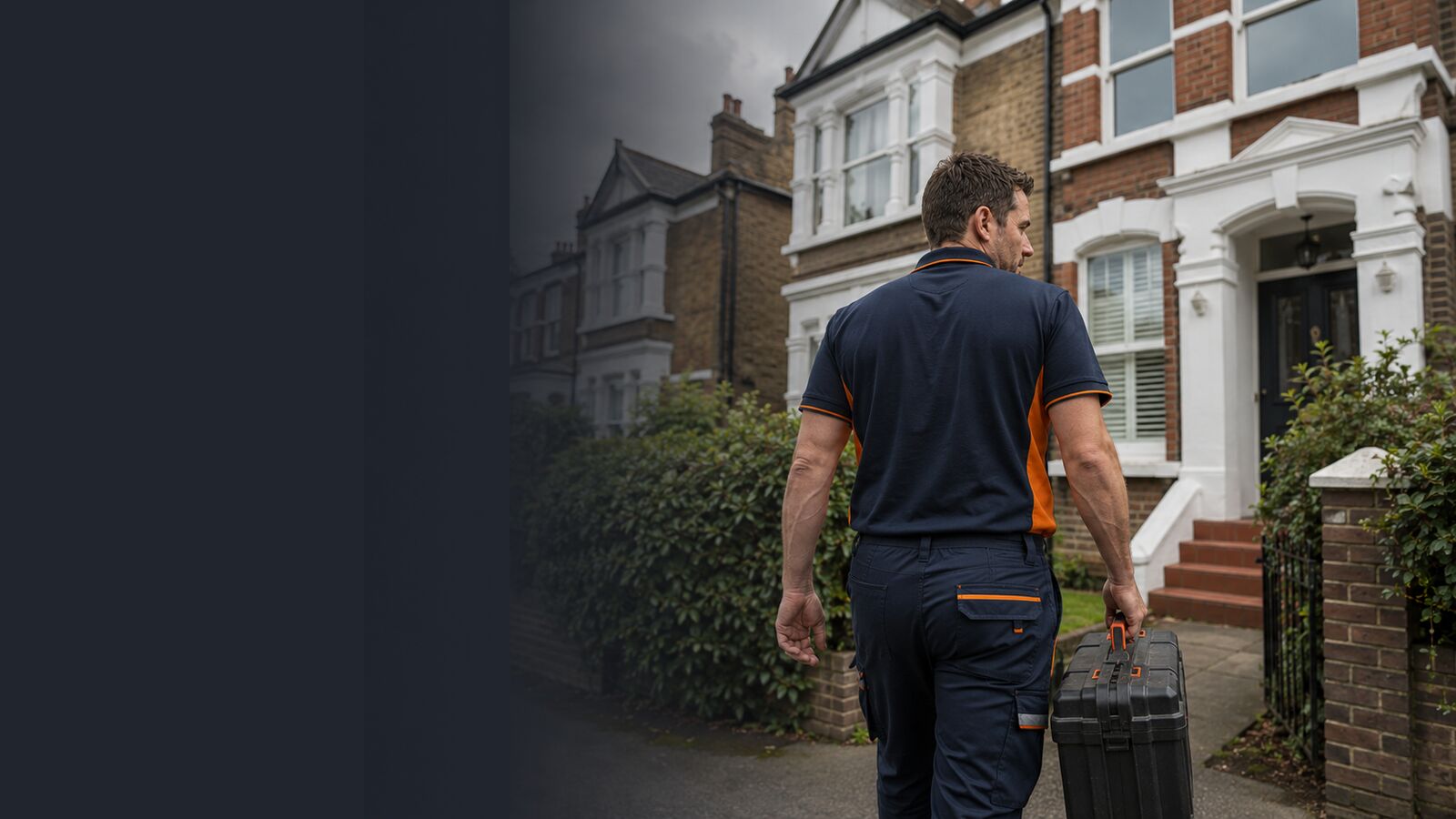 ASAP Boiler Repairs engineer at edwardian semi