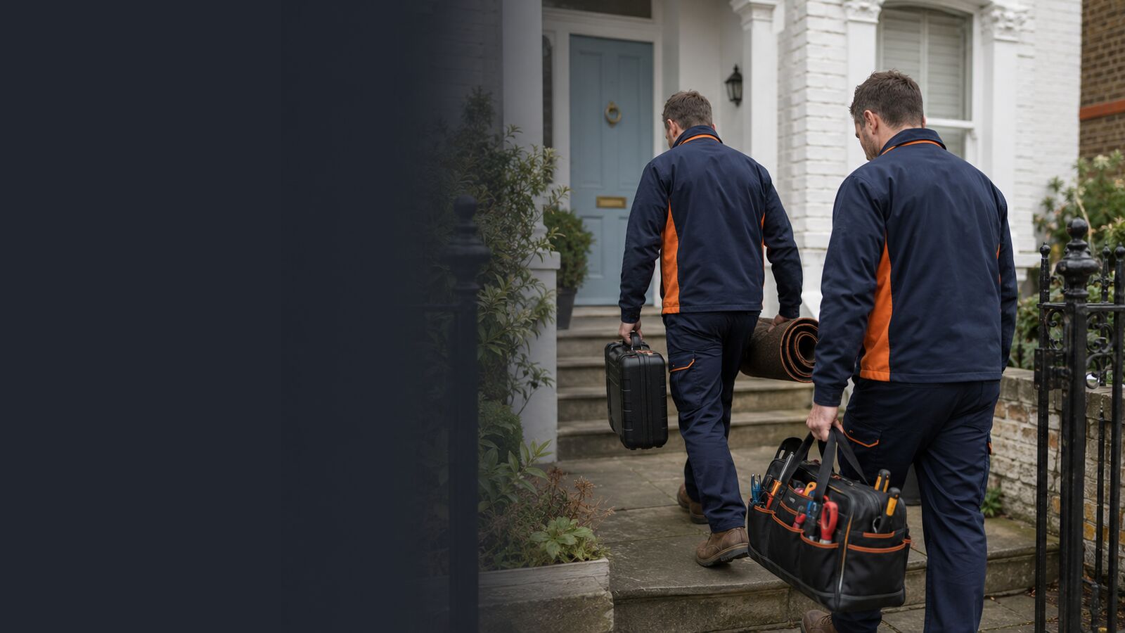 ASAP Boiler Repairs two engineers arriving home