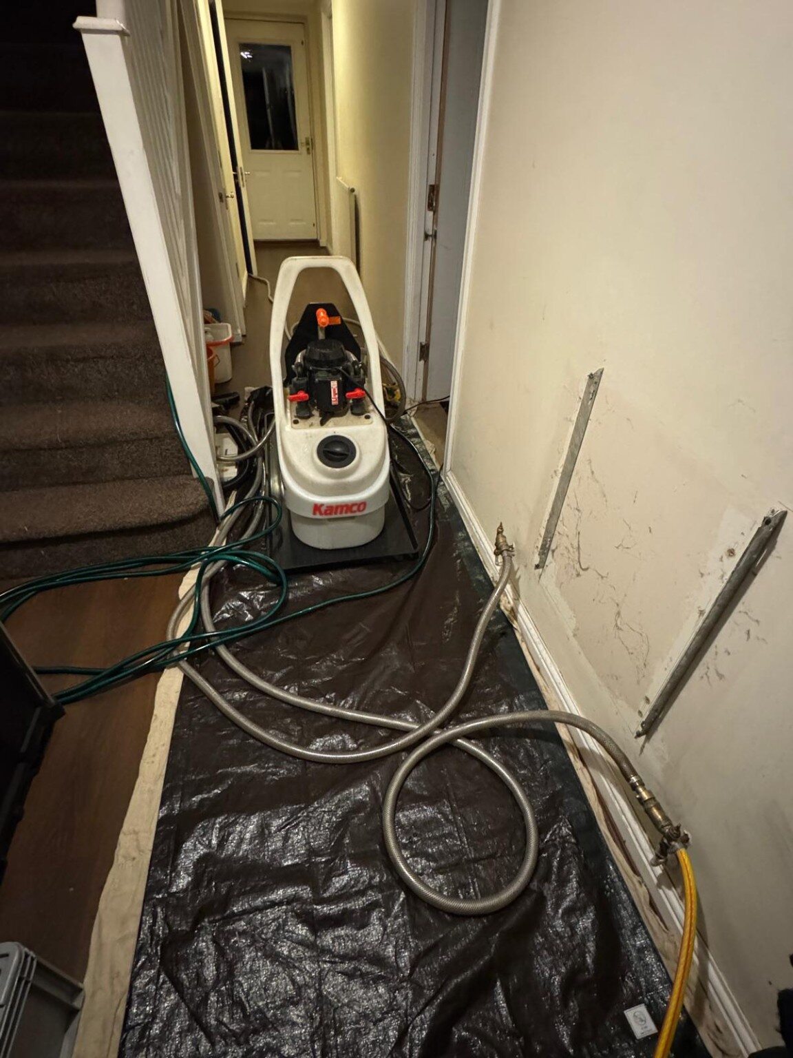 Kamco Clearflow CF90 connected to a microbore heating system after a radiator was removed
