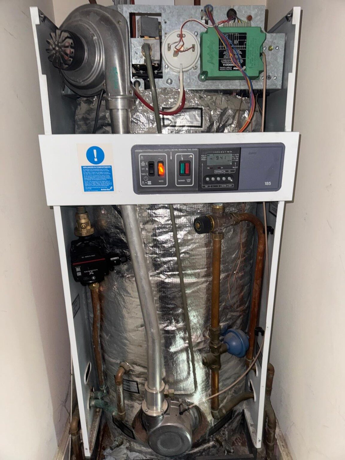 Powermax 155x being tested after pump and control repairs